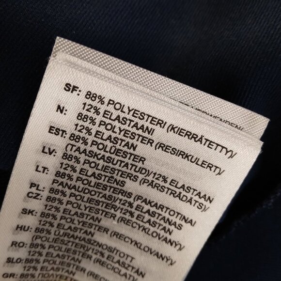 Adidas Blue Full Zipper Sports Vest Size  M - Picture 10 of 10